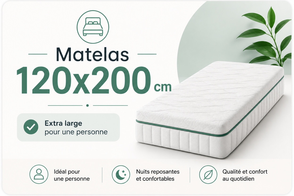 Matelas 120x200