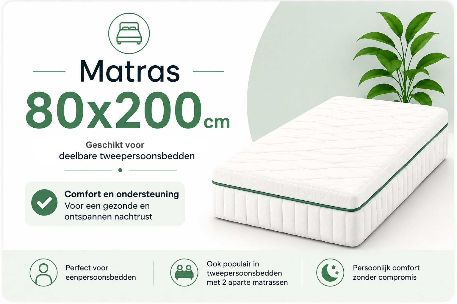 Matras 80x200