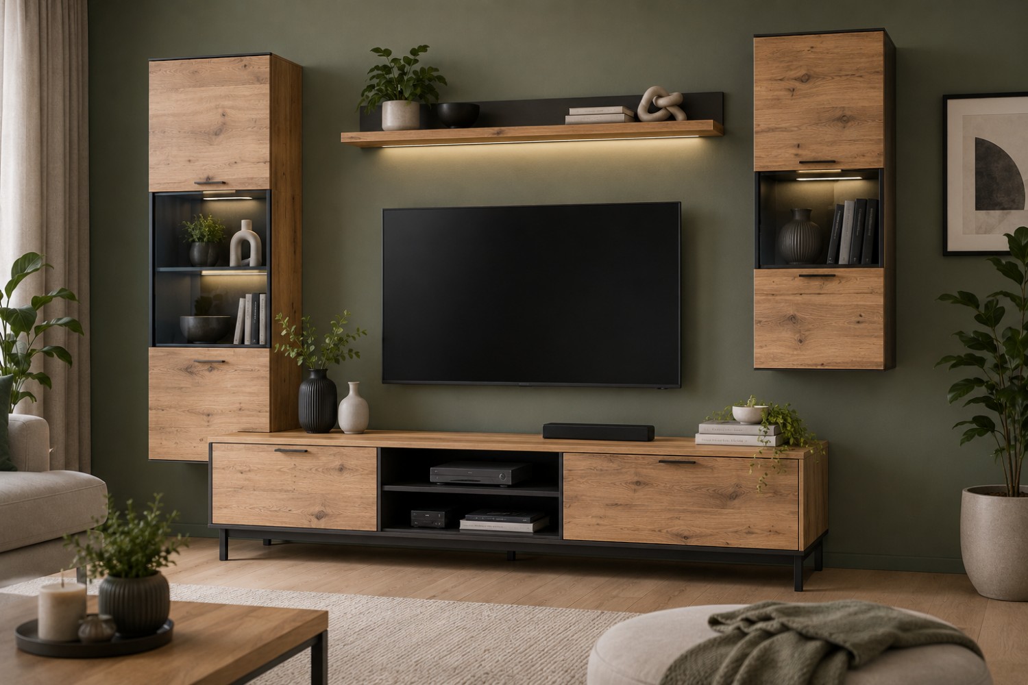 Mur TV complet