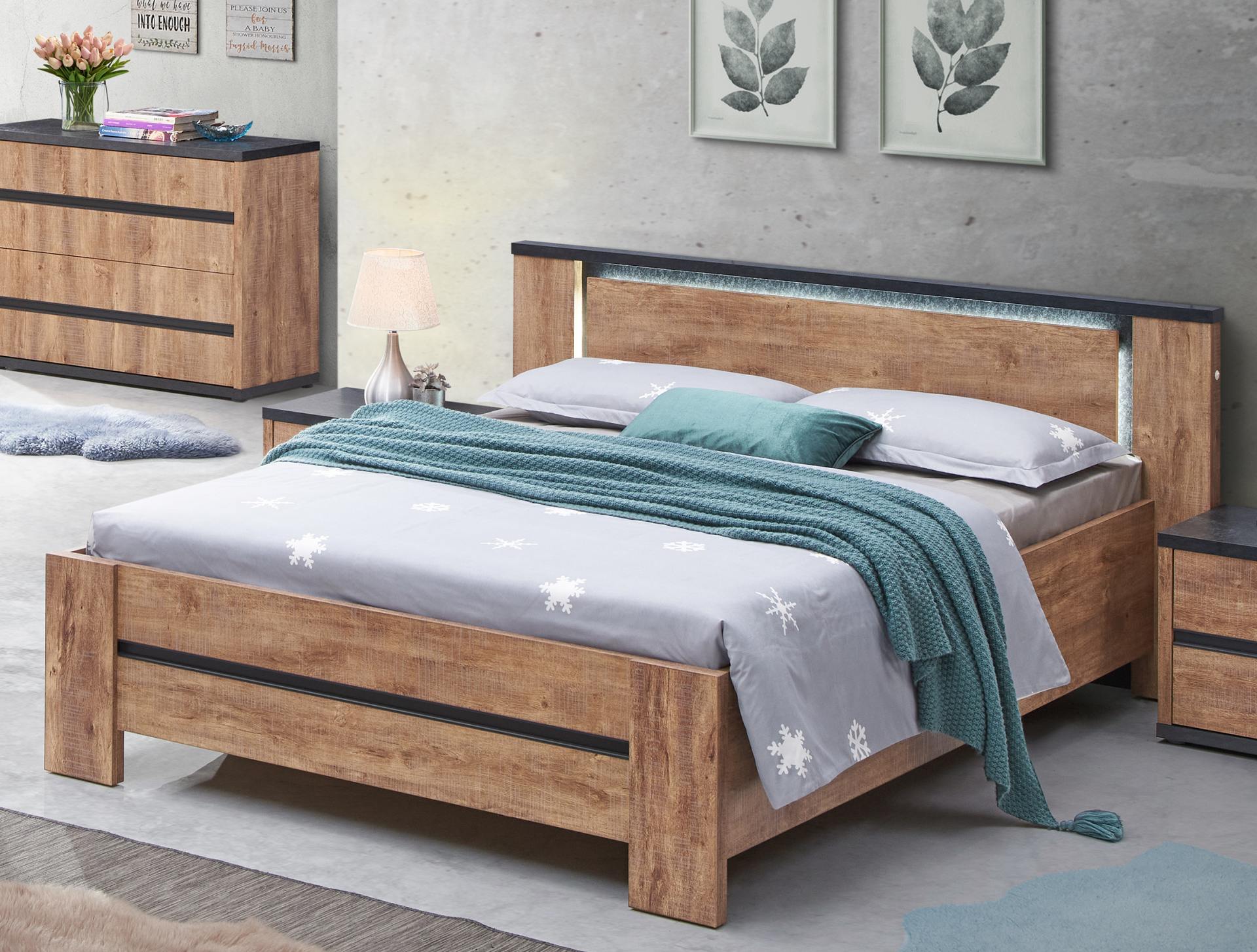 JYCRA Bed met Lattenbodem 140 x 200 cm