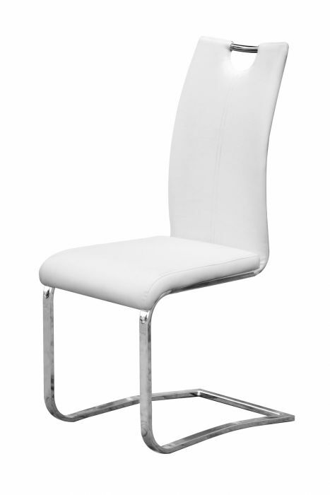 Eetkamerstoel Sofia ecoleder-Wit main product photo