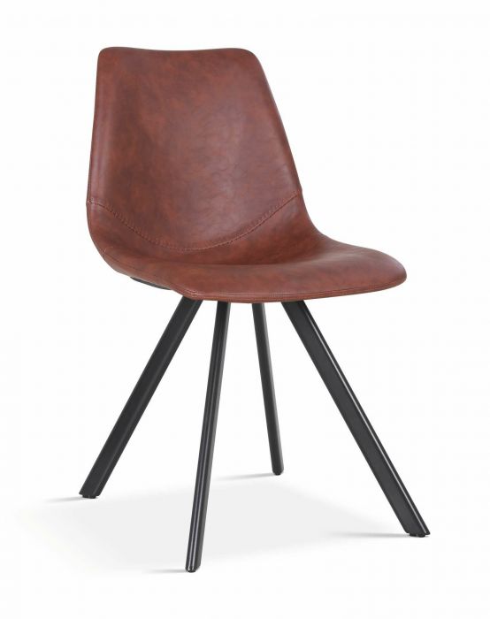 eetkamerstoel Emma-Bruin main product photo