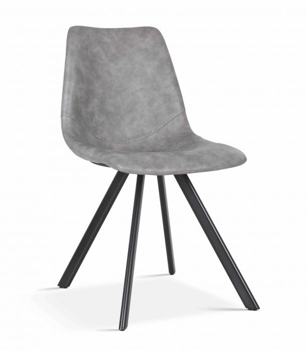 eetkamerstoel Emma-Grijs main product photo