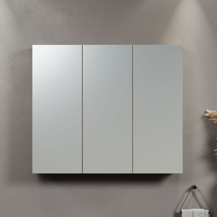 PureBliss – Spiegelkast 80cm in Evoke Eik melamine – B/H/D: 80 x 67 x 17 cm main product photo