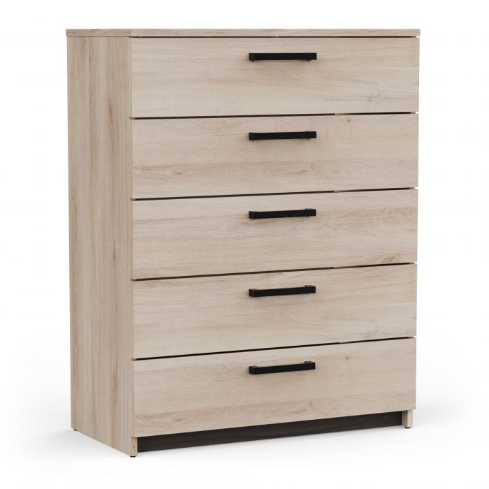 Ladekast WATSON – 5 lades – Eik Kronberg / Eik Waterford main product photo