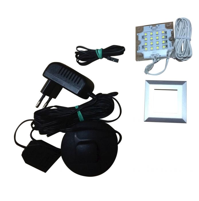 led opbouwspot kleur koud wit set van 1 ( rechthoekig) 761 main product photo