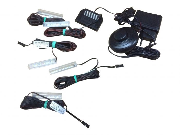 led opbouwspot kleur koud wit set van 5 ( rechthoekig) 765 main product photo
