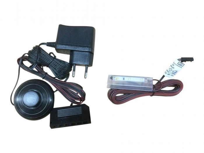 Clip pour tablette en verre blanc froid Set de 1 (1100-791-00) main product photo
