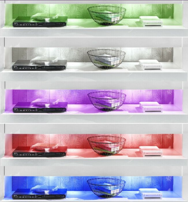 Inbouwspot multicolor set van 4 met afstandsbediening main product photo