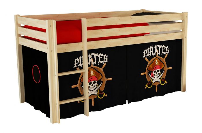 Halfhoogslaper vanessa natuur met speeltent Piraat zwart main product photo