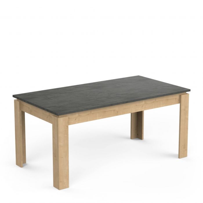 Eettafel AUSTIN 170x90 cm – Eik Hamilton / Sidewalk grijs main product photo