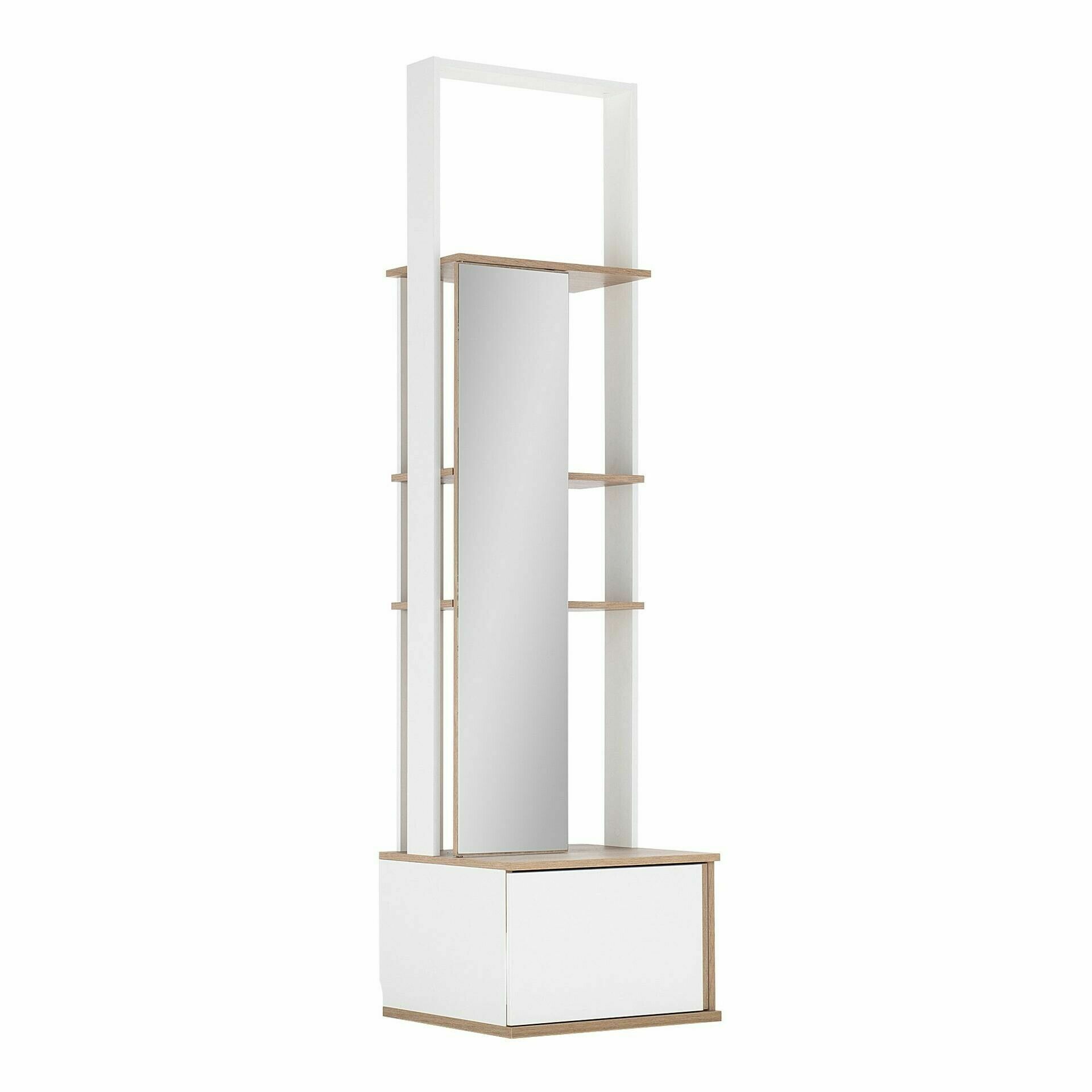 NESTOR - Dressing modulable en bois - blanc