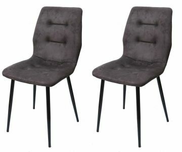O01-2_x_stoel_S160_gr | Set van 2 stoelen Elias in velvet grijs | Belfurn