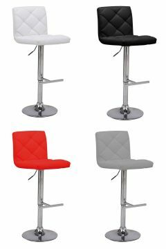 R05-5513 | Lot de 2 chaises de bar oviedo en PU | Belfurn