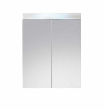 TE_139340501 | Badkamerkast spiegelkast Amanda -kader in witte melamine- 60 x 77cm | Belfurn
