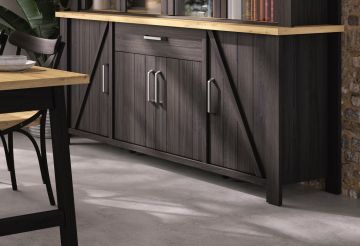 Buffet 4 portes 1 tiroir