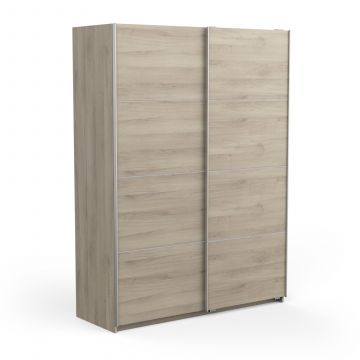 Armoire Fast4 – 2 portes coulissantes – 150 cm – chêne Kronberg