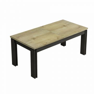 SCI_21SB2735 | Backya brun - Table allongeable 180/225cm | Belfurn