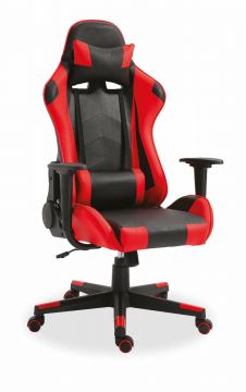 R05-9800-1 | Bureaustoel Gamingstoel  Eric PU rood/zwart | Belfurn