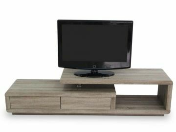 R05-2110-3 | Tv-meubel Crystal 180 cm met 2 lades-Sonoma donker grijs | Belfurn