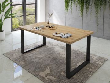 Eettafel Balencia lichte eik - eettafel 210cm Lichte eik 210x98 cm – stijlvol en praktisch