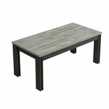 SCI_21SA2735 | Backya grey - eettafel met verlengblad 180-225cm | Belfurn