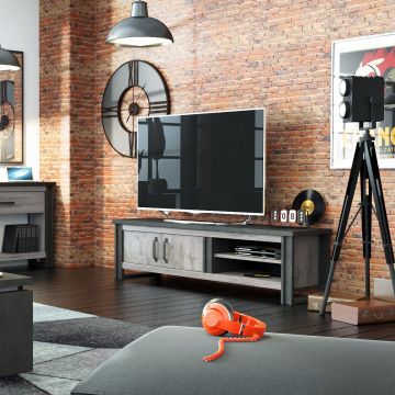 SCI_21SA3320 | Backya grey - tv kast 200cm | Belfurn
