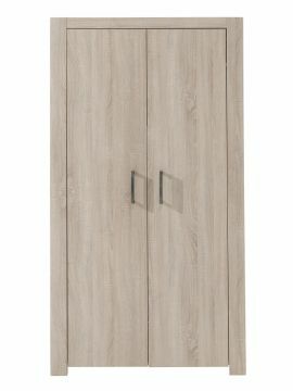 VI-ALKL1270 | 2 deurs kledingkast Aline in bleke eik | Belfurn