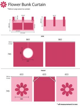 VI-TX70073 | Speeltent Pink Flower | Belfurn