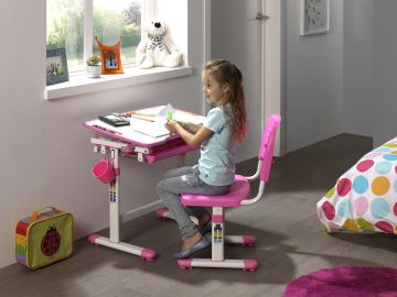 VI-CLBU20113 | Bureau avec chaise pour enfant COMFORT- 201 rose | Belfurn