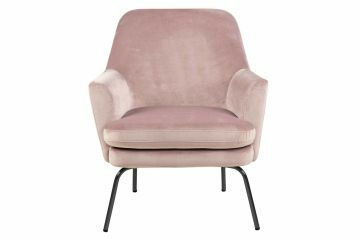 ACT- 0000074473 | Christer luxe fauteuil stof fluweel VIC-18 roze | Belfurn