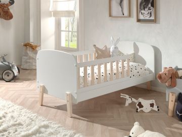 VI-KITD7014 | lit bébé Kiddy blanc 70X140cm blanc | Belfurn
