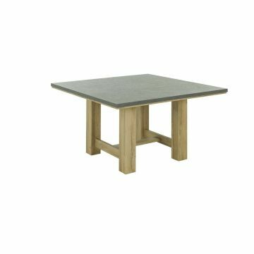 GA-1J1R100 | Broce chêne table de séjour carrée140cm | Belfurn