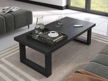 D07_VAL-SA-ZW | Balencia noir - table basse 130x65 cm | Belfurn