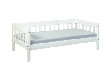 1-persoonsbed eenpersoonsbed Sintro 90 x 200cm wit Wit 100x209 cm – stijlvol en praktisch