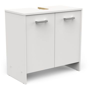Badkamerelementen Coralie3 onderkast lavabo 2 deuren 32x63 cm – stijlvol en praktisch