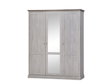 Ella 3 deurs kledingkast met spiegel
