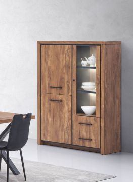 landelijke glaskast Emily 