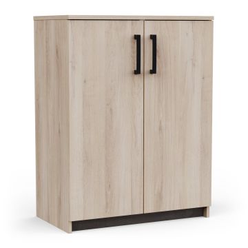 Opbergkast WATSON – 2 deuren – Eik Kronberg / Eik Waterford