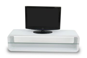 Tv-meubel Tv-meubel Derby 140CM-Wit Wit 40x140 cm – stijlvol en praktisch