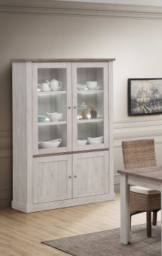 landelijke glaskast Emily 