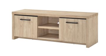 meuble tv GIORGIO bicolore style campagnard 