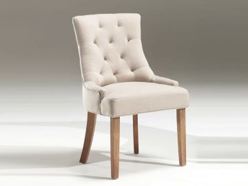 Eetkamer Stoel Fancy-zand 9690-beige Beige 60x56 cm – stijlvol en praktisch