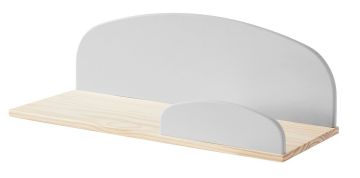 KIDDY muurplank 65 cm zacht grijs