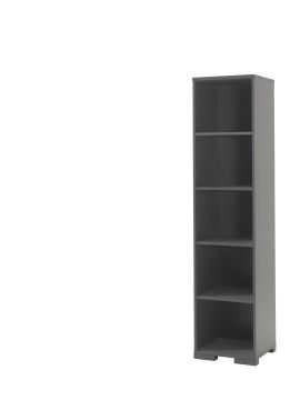 Boekenkast Londen antraciet boekenkast Antraciet 45x46 cm – stijlvol en praktisch