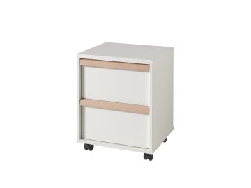 Ladenblok Londen wit ladeblok op wielen Wit 40x48 cm – stijlvol en praktisch