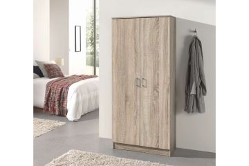 Kledingkast 3 deuren Eden grijze eik