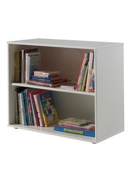 Boekenkastje Pingo massief den , wit gelakt