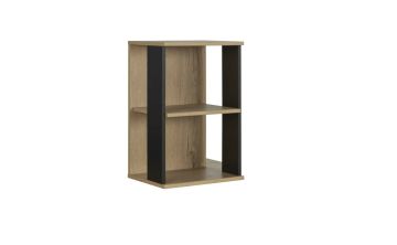 Keukenmeubels Manchester zwart keukenelement open hangkast  40cm Zwart 32x40 cm – stijlvol en praktisch