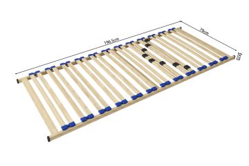 Lattenbodem Ruby 80 × 200 cm